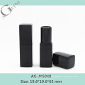 AG-JY6048 Hot Sale Plastic Square Black Lipstick Tube Of Packaging